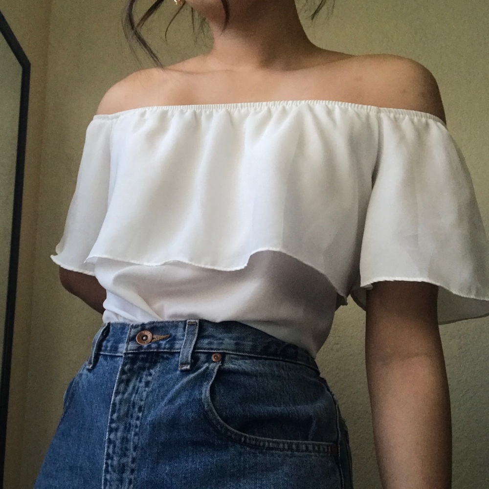 Off the shoulder top